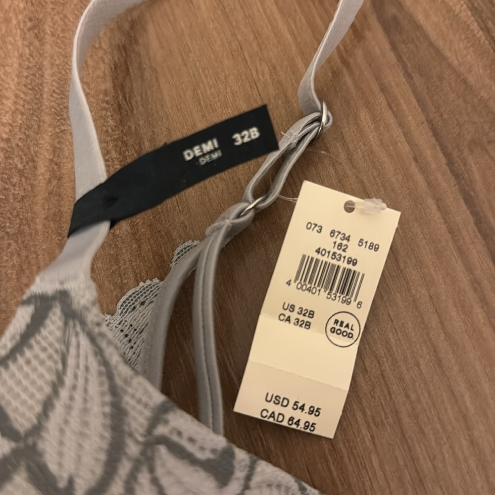 NWT Aerie Sunnie Demi Bra Push up 32B - Picture 2 of 8